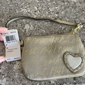 Coach wristlet, never used with tags